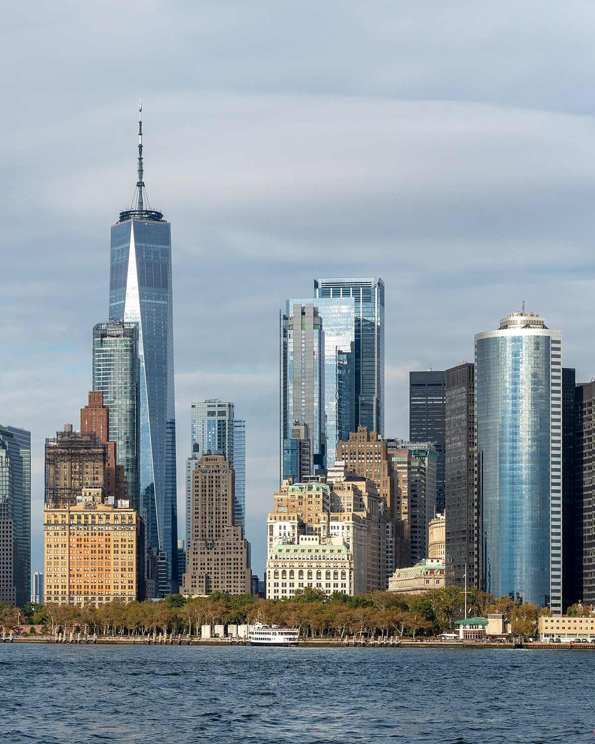 Lower Manhattan skyline